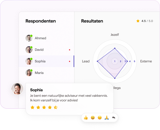 Ondersteun bij de volgende stap